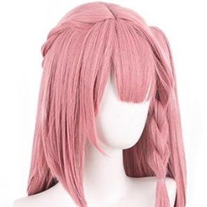 Amine Game Honkai: Star Rail Cosplay Asta Pink Wig